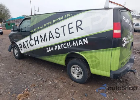 2010 Chevrolet Express 2500 Work Van из США, поврежденный, VIN 1GCZGFDA3A1153962